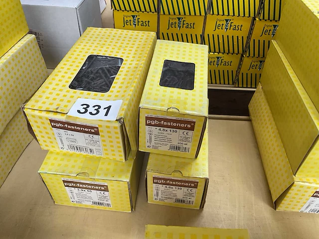 4 x dozen snelbouwschroeven - afbeelding 1 van  5