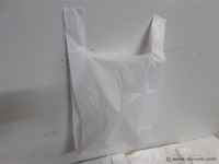 4 x draagtas hemdmodel 27x48 cm 100 stuks - afbeelding 2 van  2