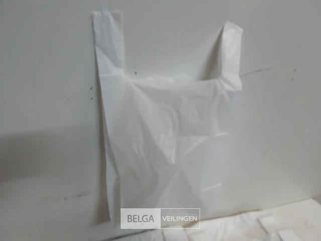 4 x draagtas hemdmodel 27x48 cm 100 stuks - afbeelding 3 van  3