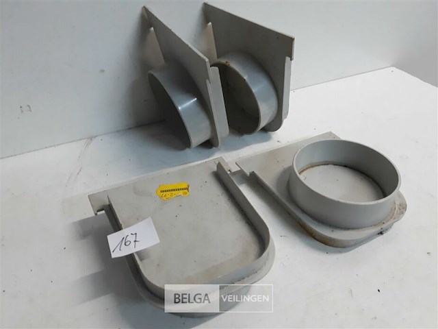 4 x eindstuk/uitlaat drainagegoot - afbeelding 3 van  3