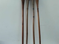 4 x fakkel uit bamboo 1 m - afbeelding 3 van  3