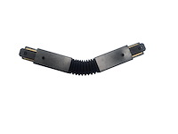 4 x flexibele verbinding voor 1 fase 2 draden railsystem zand zwart - afbeelding 1 van  1