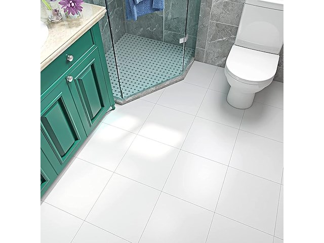 4 x funstick zelfklevende witte tegels (15 stuks) - afbeelding 4 van  4