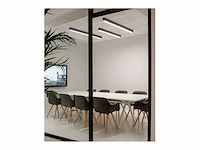 4 x g-tec led 120 design pendel armatuur zwart - afbeelding 4 van  10