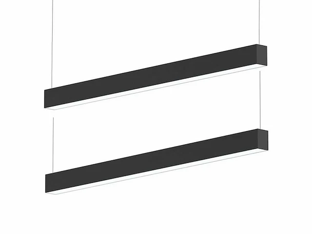 4 x g-tec led 120 design pendel armatuur zwart - afbeelding 1 van  10