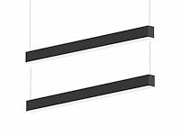 4 x g-tec led 120 design pendel armatuur zwart