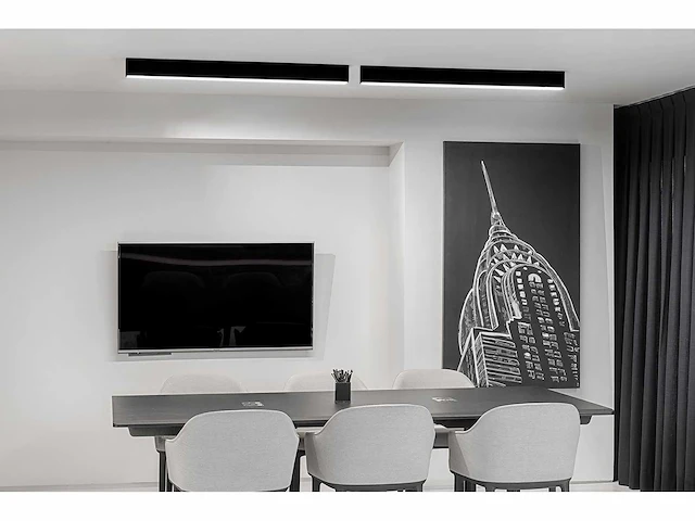4 x g-tec led 120 design pendel armatuur zwart - afbeelding 3 van  10