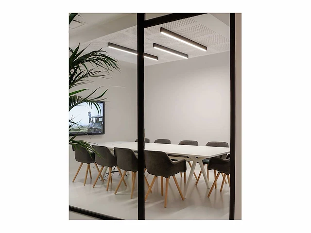 4 x g-tec led 120 design pendel armatuur zwart - afbeelding 4 van  10