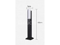 4 x garden led paalverlichting – 60 cm – 10w – warm wit 3000k – model sla 16 - afbeelding 1 van  4
