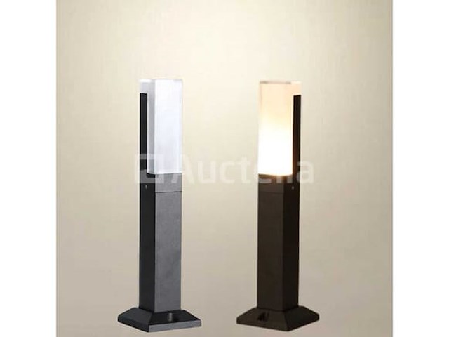 4 x garden led paalverlichting – 60 cm – 10w – warm wit 3000k – model sla 16 - afbeelding 2 van  4