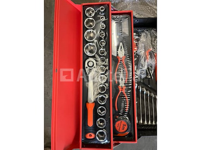 4 x gereedschapskist met 85 stuks gereedschap - afbeelding 1 van  7