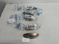4 x greep zamak vernikkeld 64 mm - afbeelding 2 van  3