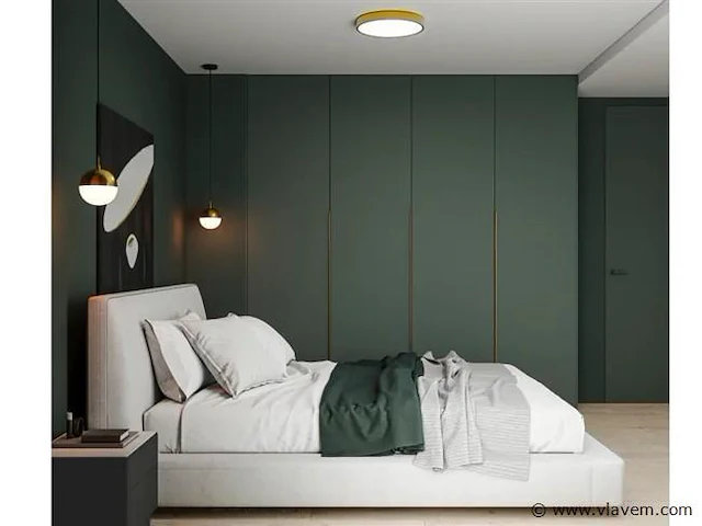 4 x gt ato plafond led lamp goud - afbeelding 3 van  4
