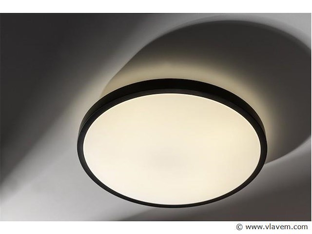 4 x gt ato plafond led lamp zwart - afbeelding 6 van  6