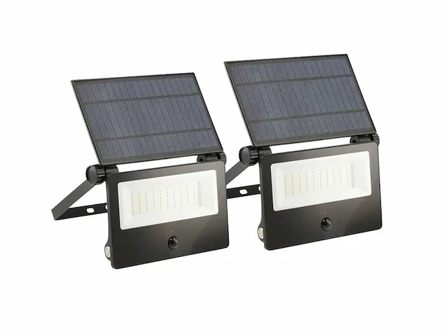 4 x gt lumino solar breedstraler + pir - afbeelding 2 van  7