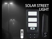 4 x gt lumino solar straatlantaarn 100w + pir + afstandsbediening - afbeelding 5 van  8