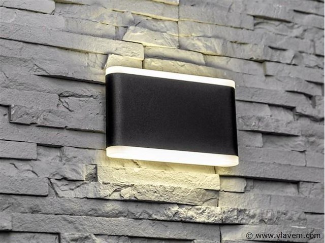 4 x gt walla design wand armatuur zwart - afbeelding 1 van  5