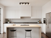 4 x gu10 opbouwspot armatuur 4 cilinder zand zwart en goud draaibaar - afbeelding 3 van  6