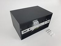 4 x gu10 opbouwspot armatuur dual fittingen zwart kantelbaar - afbeelding 6 van  7