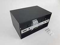 4 x gu10 opbouwspot armatuur dual fittingen zwart kantelbaar - afbeelding 6 van  7