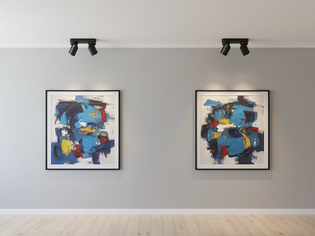 4 x gu10 opbouwspot armatuur dubbel cilinder zand zwart en goud draaibaar - afbeelding 3 van  6