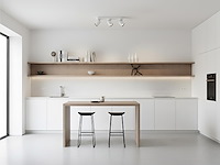4 x gu10 opbouwspot armatuur triple cilinder zand wit en zwart draaibaar - afbeelding 2 van  6