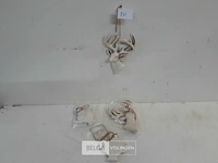 4 x hangdeco 2 x koffiepot + 2 x hertenkop - afbeelding 2 van  3