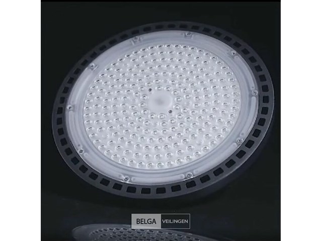 4 x highbay ufo 100w - pro design smd - dimbaar - koud wit 6500k - afbeelding 4 van  10