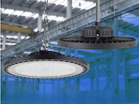 4 x highbay ufo 200w - pro design smd - dimbaar - koud wit 6500k - afbeelding 3 van  9