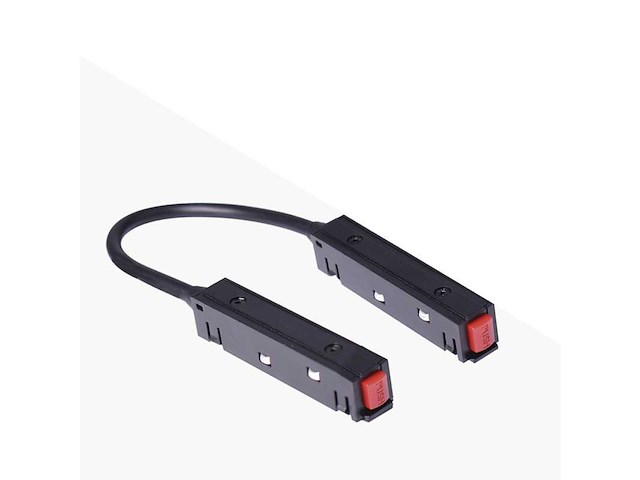 4 x hoekconnector voor magnetische rail – 48v – zwart - afbeelding 1 van  2