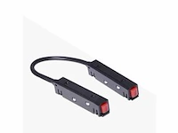 4 x hoekconnector voor magnetische rail – 48v – zwart