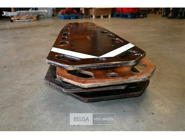 4 x houten wervelplank - afbeelding 4 van  4