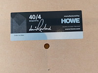 4 x howe 40/4 design vergaderstoel by david rowland (rood) - afbeelding 5 van  7