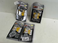 4 x inbussleutels in clip 9 delig 2 assorti - afbeelding 2 van  3