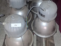 4 x industriele lamp - afbeelding 1 van  2