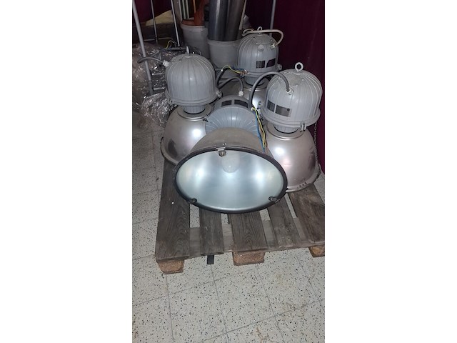 4 x industriele lamp - afbeelding 2 van  2