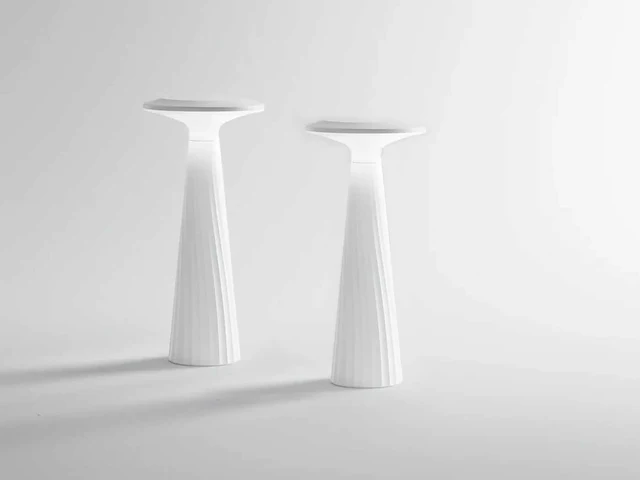 4 x intec brio oplaadbare design lampen wit - afbeelding 1 van  4