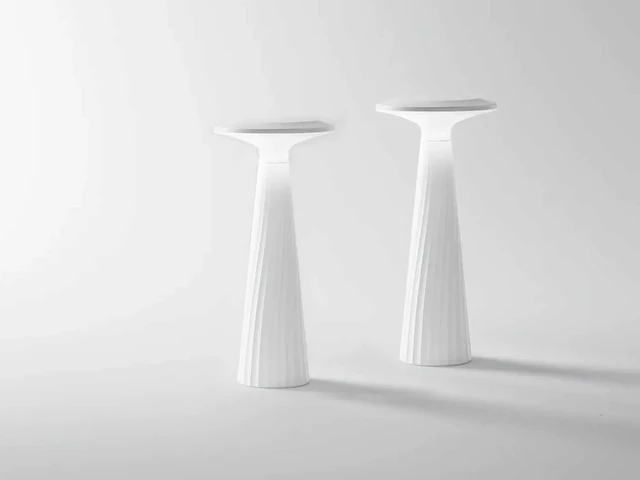 4 x intec brio oplaadbare design lampen wit - afbeelding 1 van  3