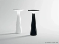4 x intec brio oplaadbare design lampen zwart - afbeelding 4 van  4
