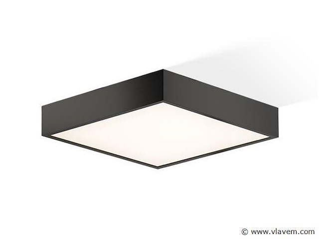 4 x intec led klio q40 zwart - afbeelding 1 van  4