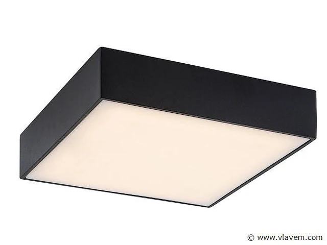 4 x intec led klio q40 zwart - afbeelding 4 van  4