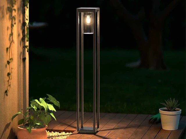4 x intec led kyoto solar vloerlampen - afbeelding 2 van  10