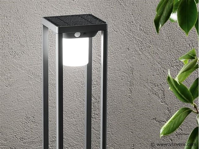 4 x intec led kyoto solar wandlampen - afbeelding 3 van  10