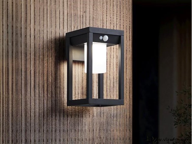 4 x intec led kyoto solar wandlampen - afbeelding 8 van  10