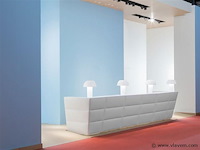 4 x intec mykes oplaadbare tafellamp wit - afbeelding 3 van  7