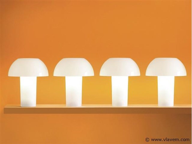 4 x intec mykes oplaadbare tafellamp wit - afbeelding 5 van  7