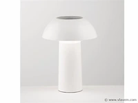 4 x intec mykes oplaadbare tafellamp wit - afbeelding 2 van  7