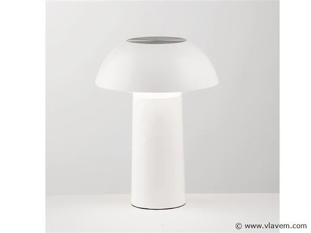 4 x intec mykes oplaadbare tafellamp wit - afbeelding 2 van  7