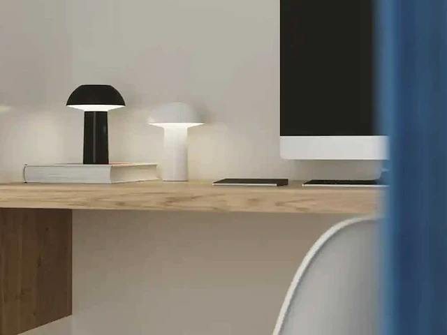 4 x intec mykes oplaadbare tafellamp wit - afbeelding 7 van  7