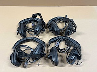 4 x intercom beyer dynamic dt109 dual ear headphone w/single microphone - afbeelding 6 van  6
